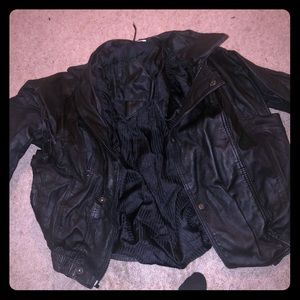 Leather jacket